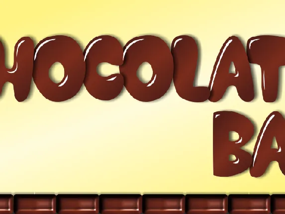 Chocolate Bar Demo font