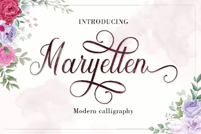 Maryellen font