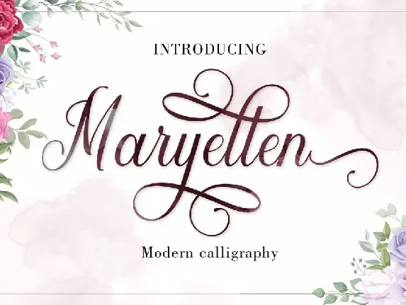 Maryellen font