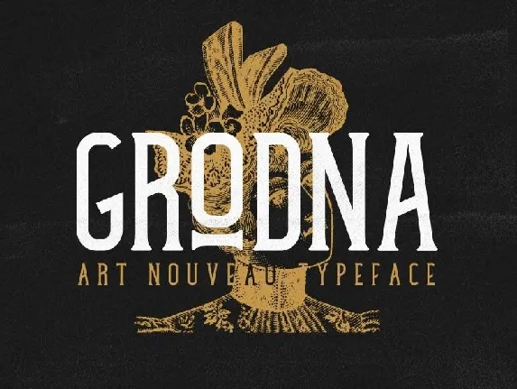 Grodna Vintage font