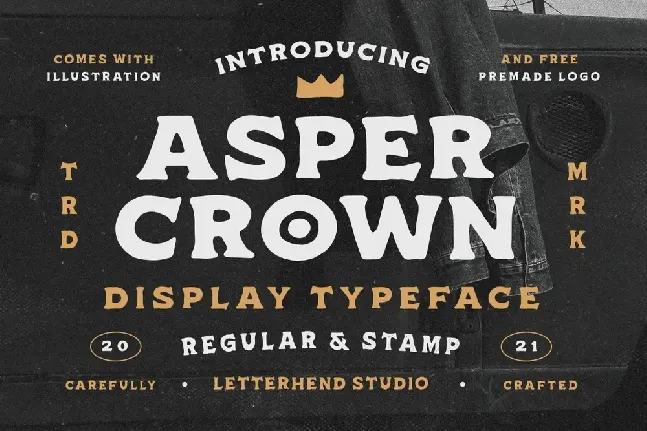 Asper Crown font