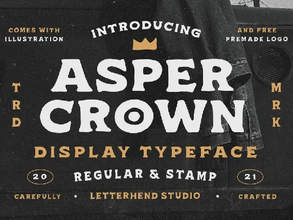 Asper Crown font