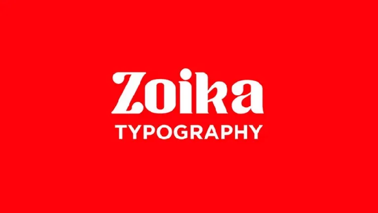 Zoika Typeface font