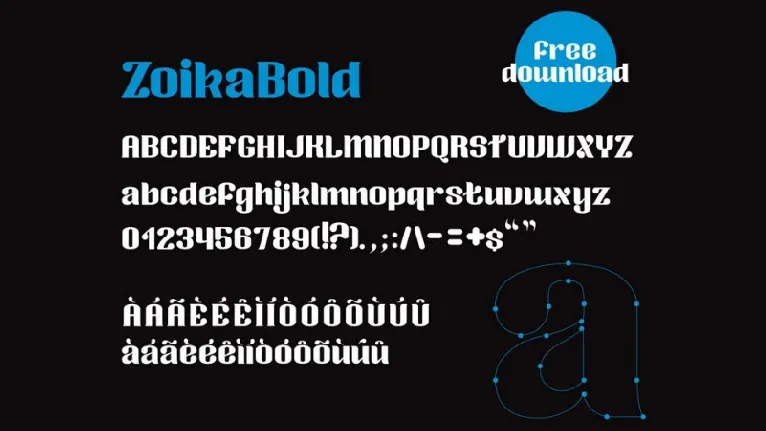 Zoika Typeface font