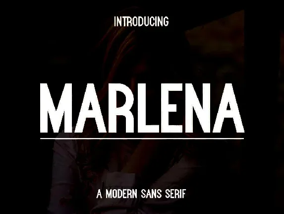 Marlena font