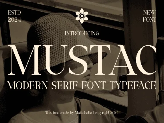 MUSTAC font