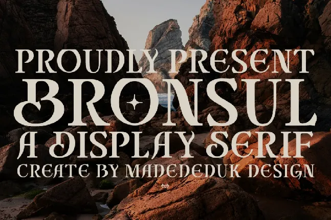 Bronsul DEMO font