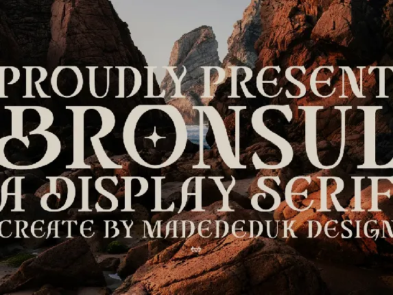 Bronsul DEMO font