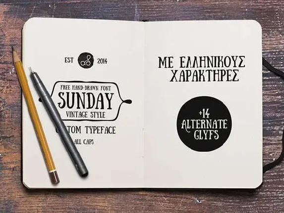 Sunday Style Free font