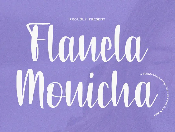 Flanela Monicha font