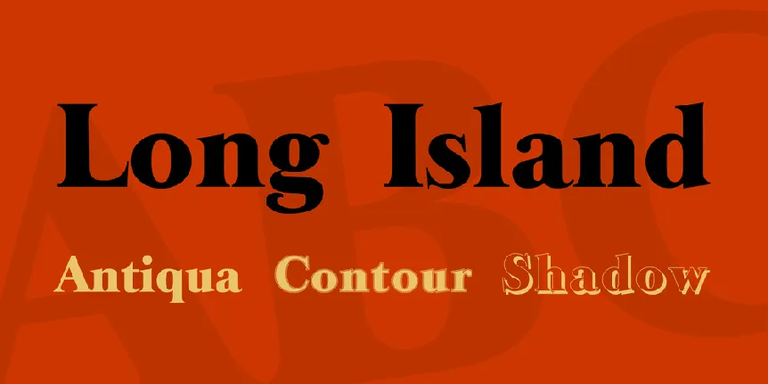 Long Island font