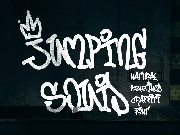 Jumping Squid font