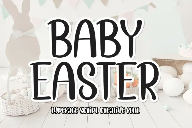 Baby Easter Script font