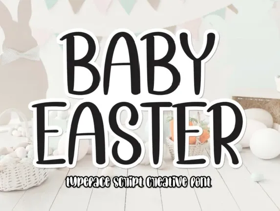 Baby Easter Script font