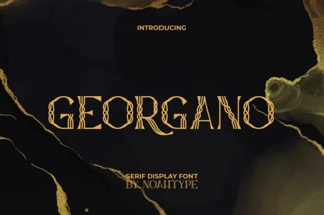 Georgano font