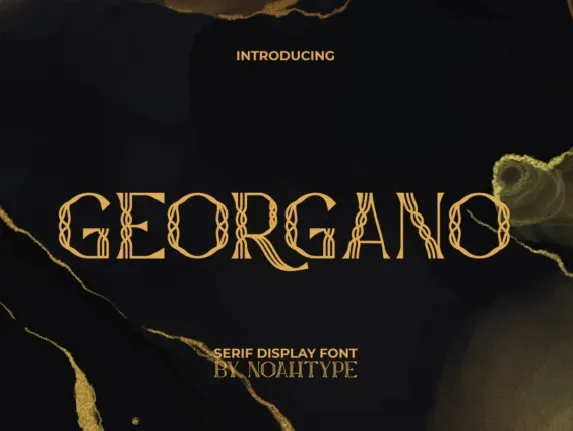 Georgano font