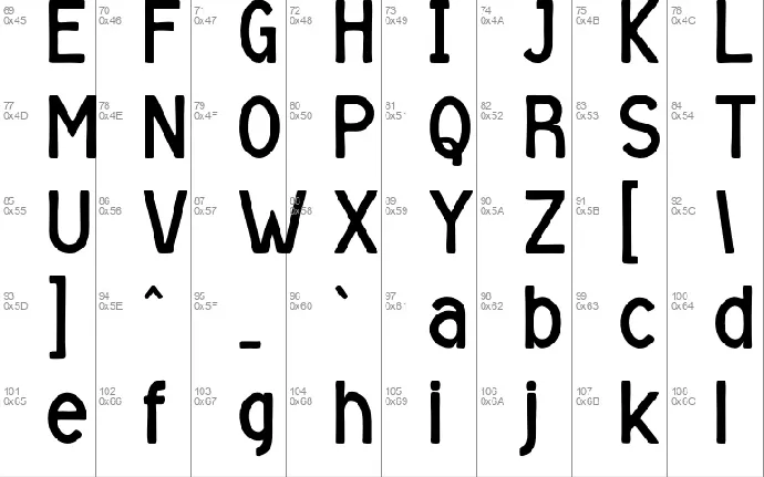 PROSCATE font