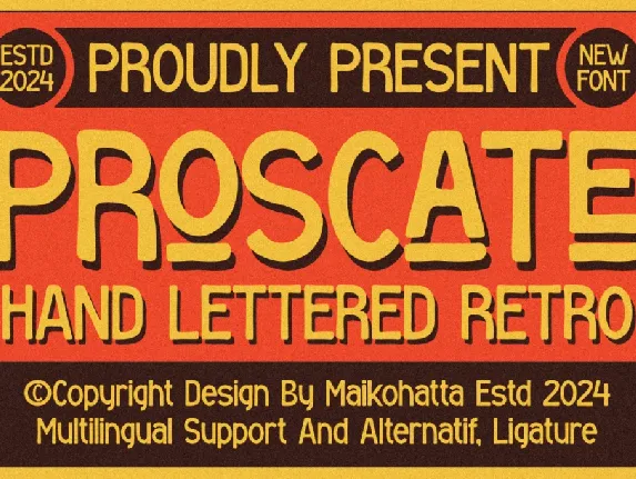 PROSCATE font