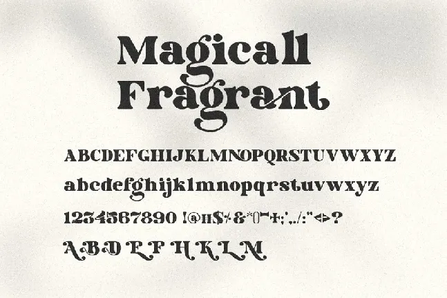 Magicall Fragrant font