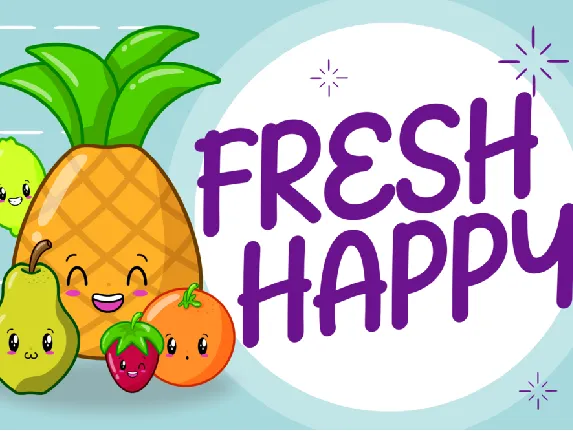 Fresh Happy font