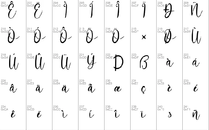 Hello Lovely font