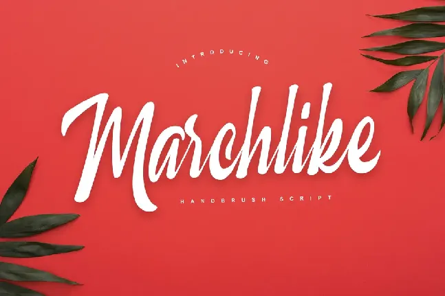 Marchlike font