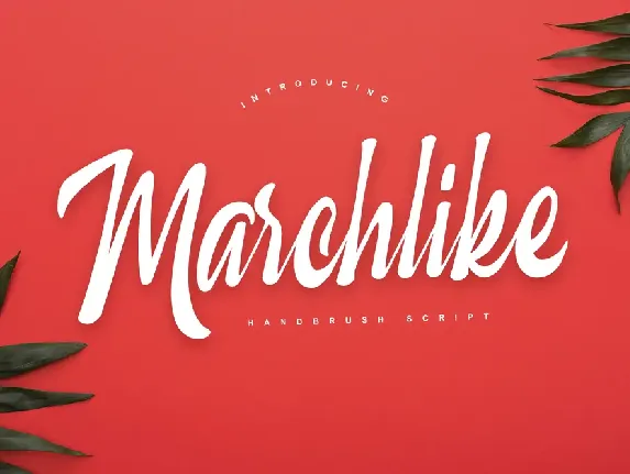 Marchlike font