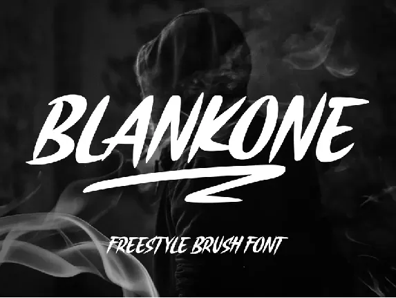 Blankone font