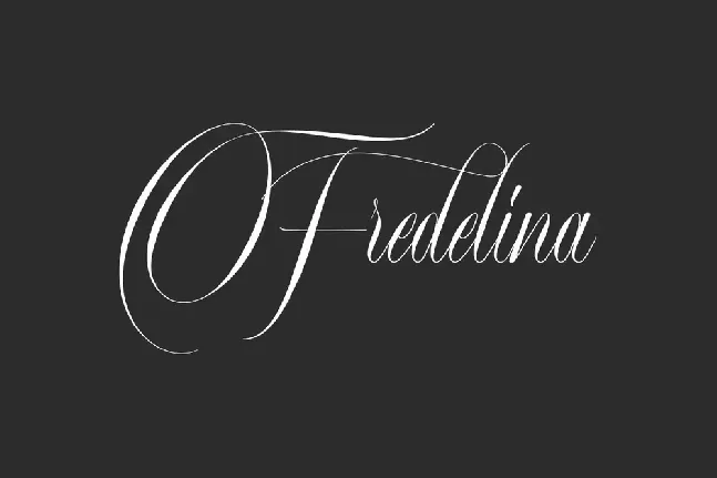 Fredelina font