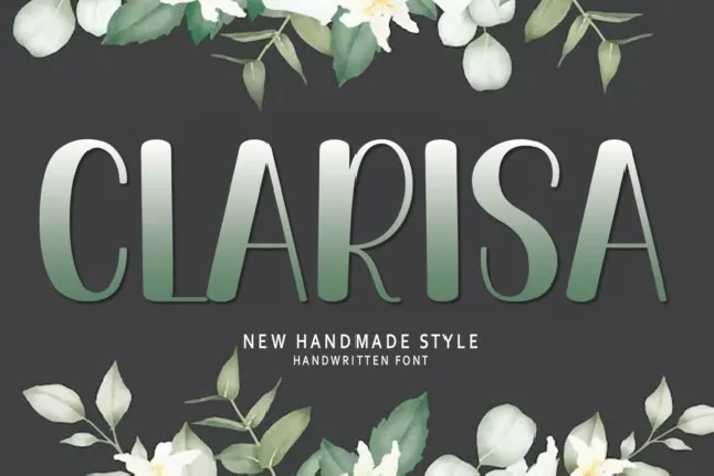 Clarisa Display font