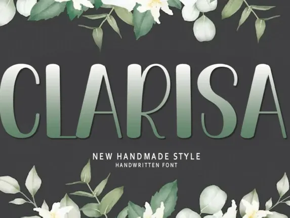 Clarisa Display font