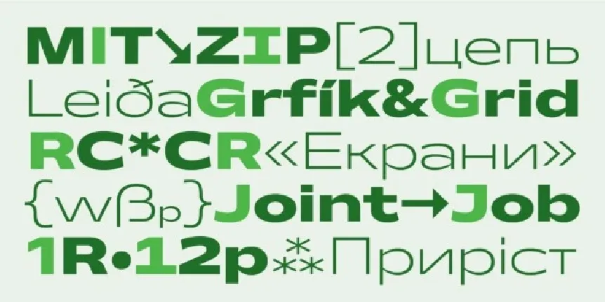 Makro Family font