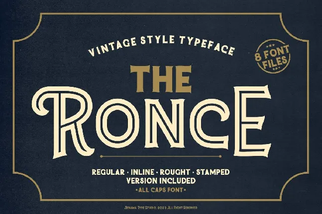 Ronce font