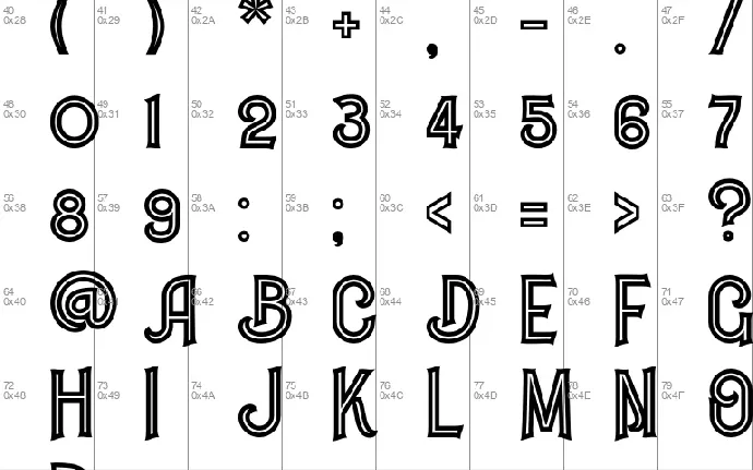 Ronce font