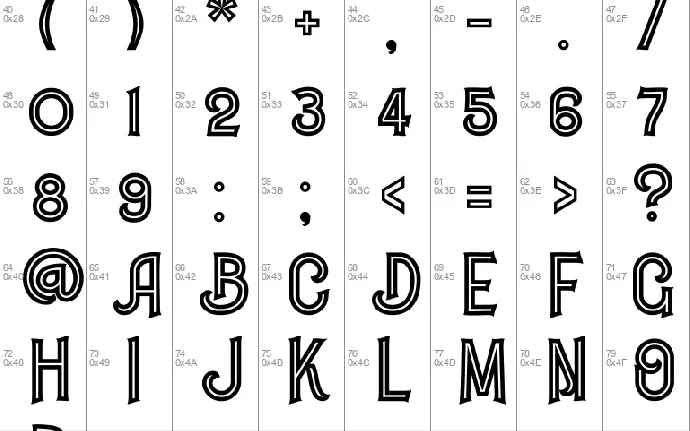 Ronce font