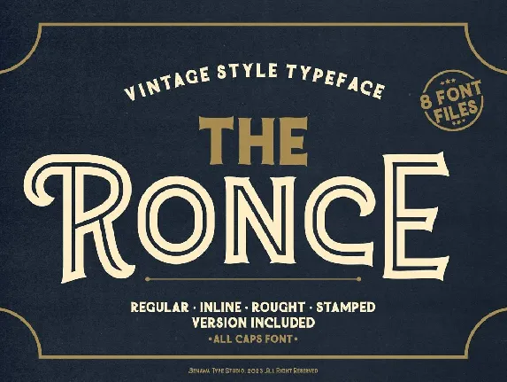 Ronce font