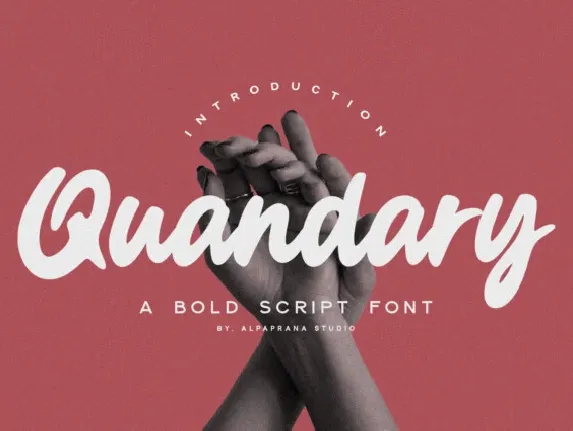 Quandary font