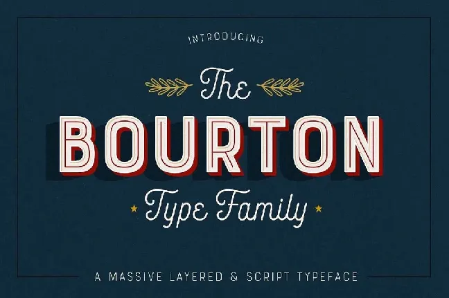 Bourton Duo font