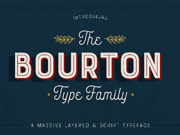 Bourton Duo font