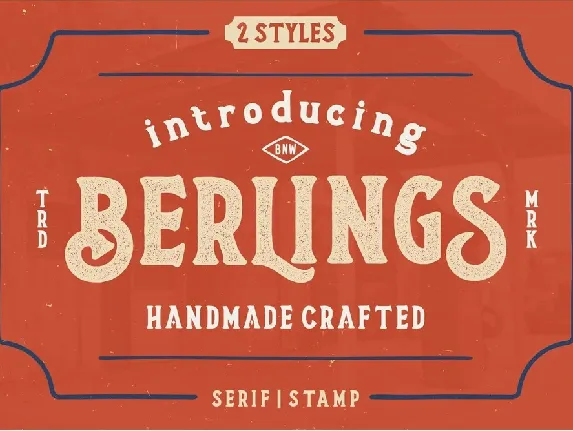 Berlings font