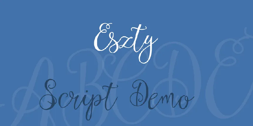 Eszty font