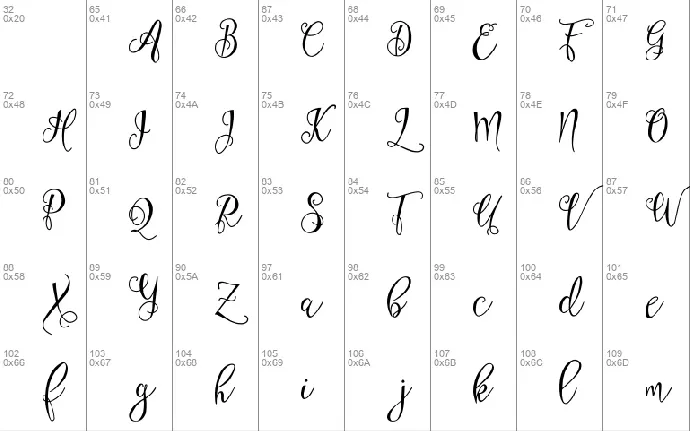 Eszty font