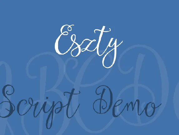 Eszty font