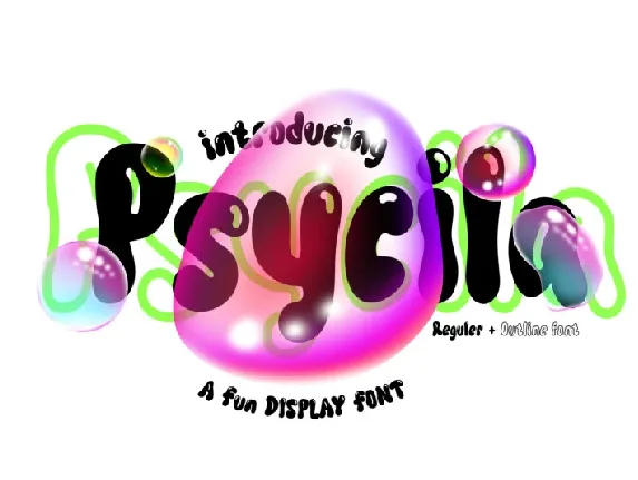 Psycila Demo font