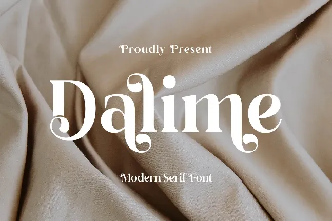 Dalime Serif font