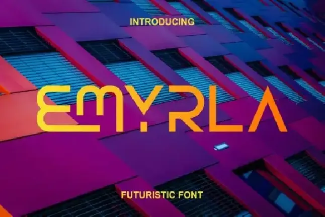 Emyrla Display font