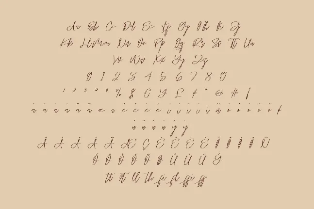 Parulos font