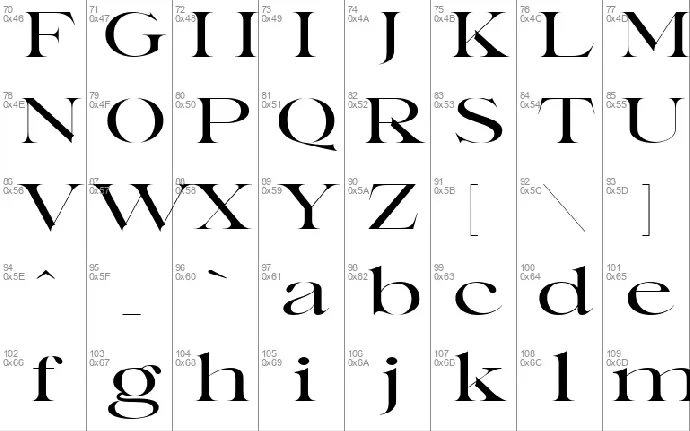 Richy font