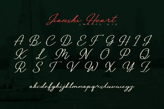 Jianshi Hearth font