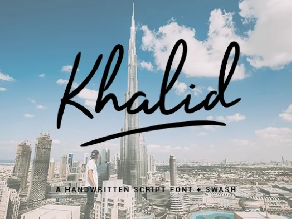 Khalid font